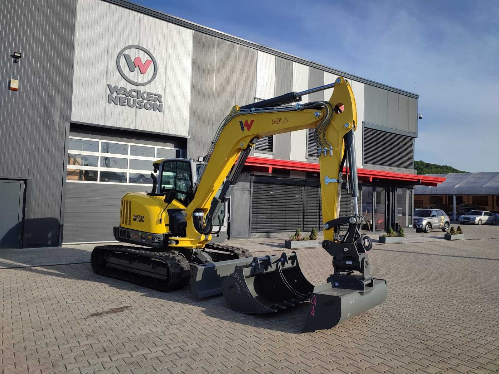 Excavator Wacker Neuson EZ80 Powertilt- Dealer autorizat