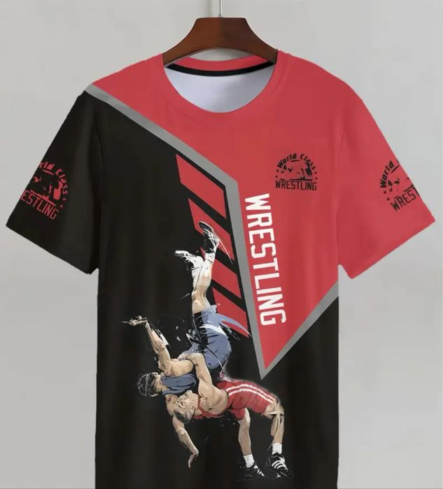 Тениски размери S M L XL wrestling