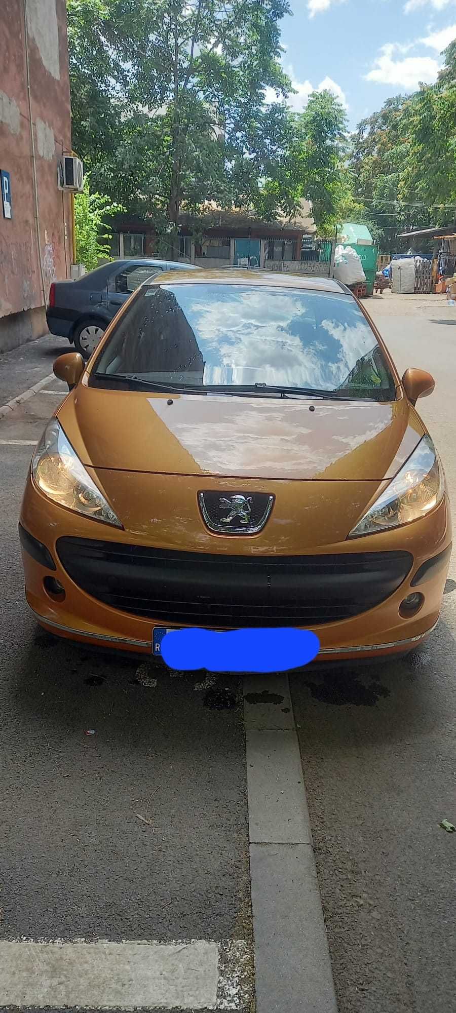 Peugeot 207 din 2007 benzina 1,4 , km 86.080 reali