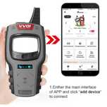 Aparat programator chei auto VVDI key tool – Android, IOS