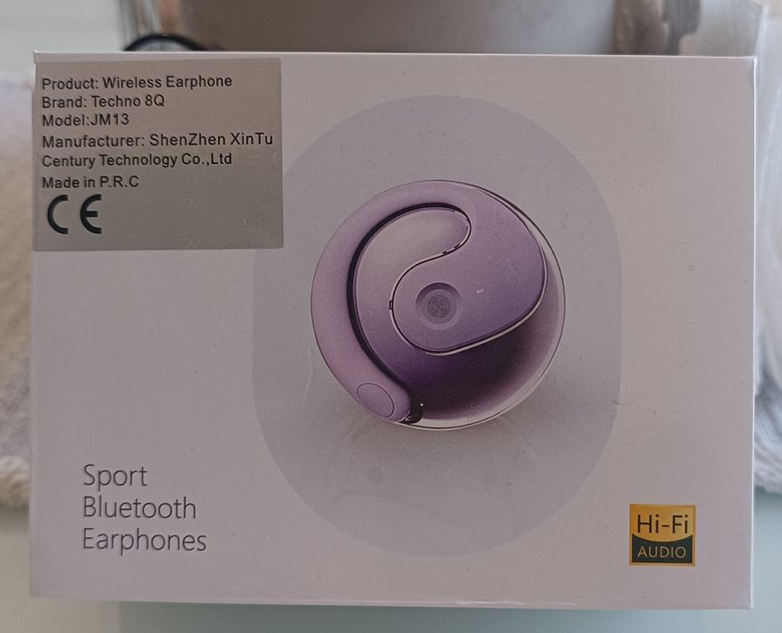 Безжични спортни слушалки Techno 8Q JM13 Черни