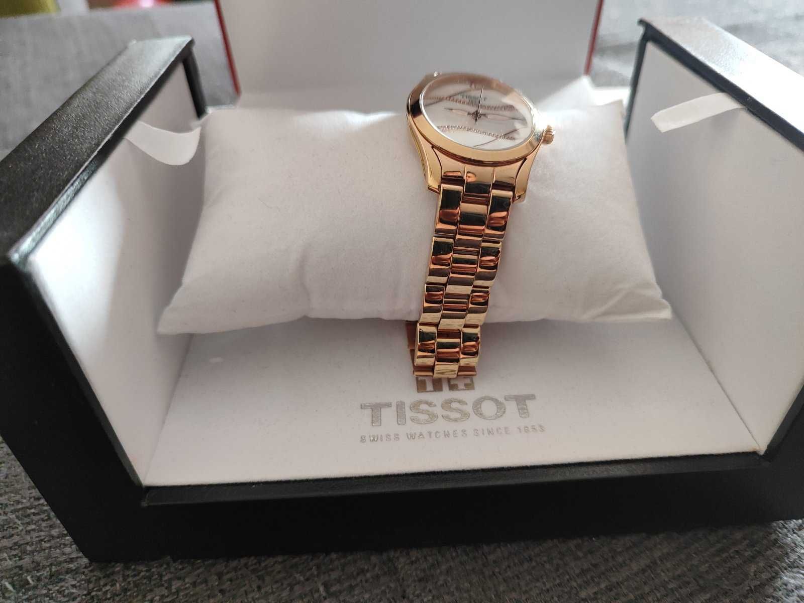 Tissot T-Wawe, златен дамски