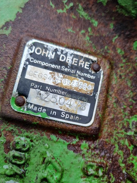 Butuc/transmisie finala combina John Deere 2254, 2256, 2258 HillMaster
