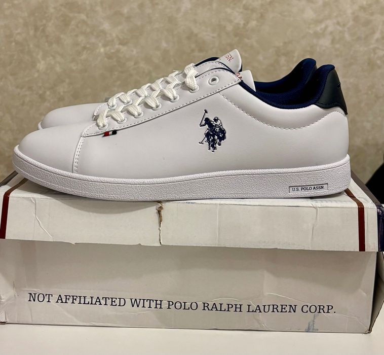 Мъжки бели кецове USPA - 45 номер