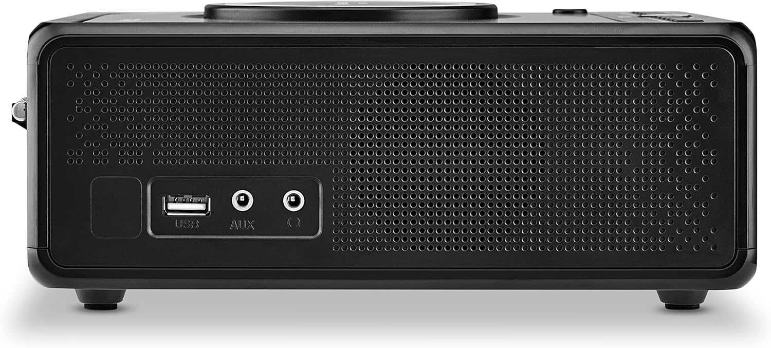 Аудио плеър boombox с вграден часовник и радио