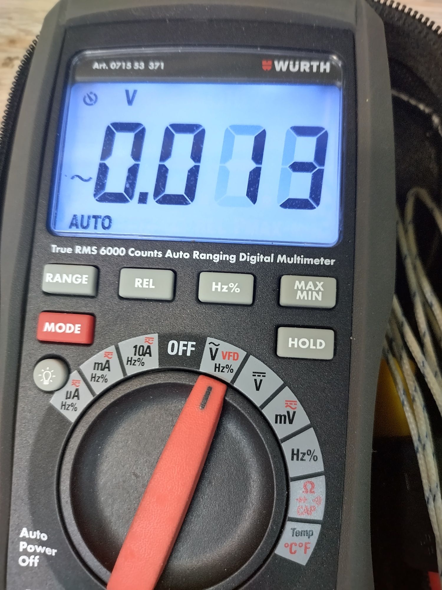 Мултиметър 1000 V  TRMS WURTH