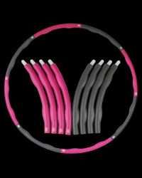 Hula Hoop масажен обръч с тежести за тренировки