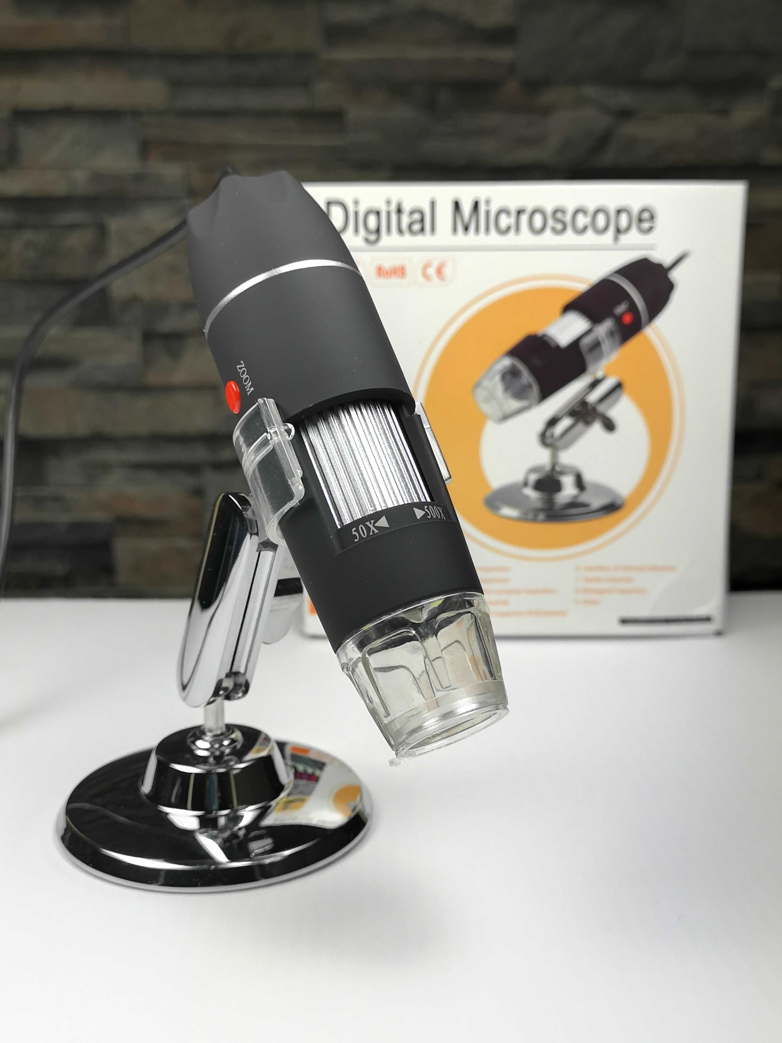 USB Електронен Микроскоп с 500х увеличение