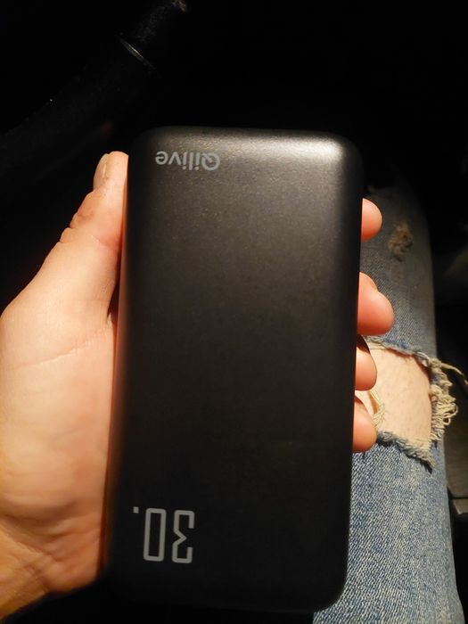 Baterie externa 30000mah digitala fast charge