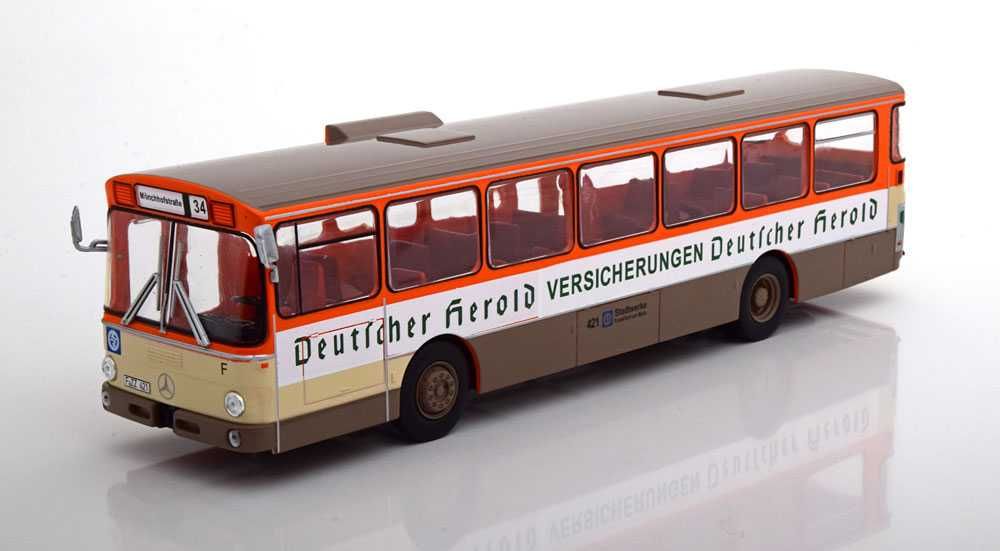 Macheta Mercedes-Benz O 305 autobuz 1970 - IXO/Altaya 1/43
