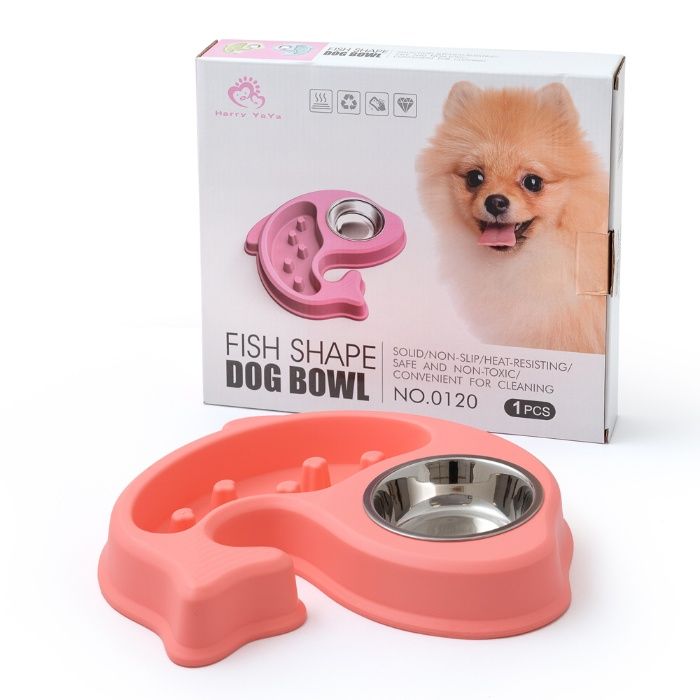 Хранилка за лакомо куче и купичка за вода