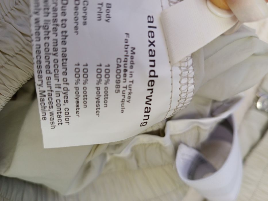 Set vesta cu pantaloni Alexander wang