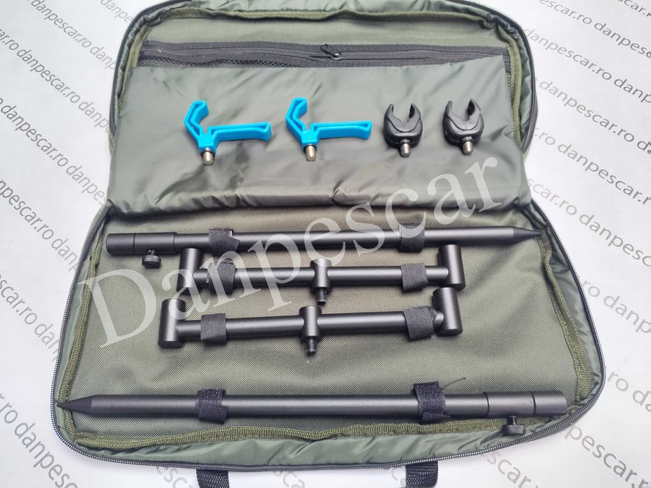 Set 2 BUZZ BAR FEEDER CU picheti reglabili si suporti feeder+geanta