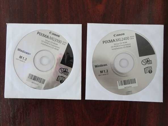 CD imprimante Canon Pixma MG 3100 si MG 2400