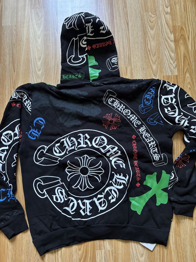 Chrome hearts stencil  hoodie