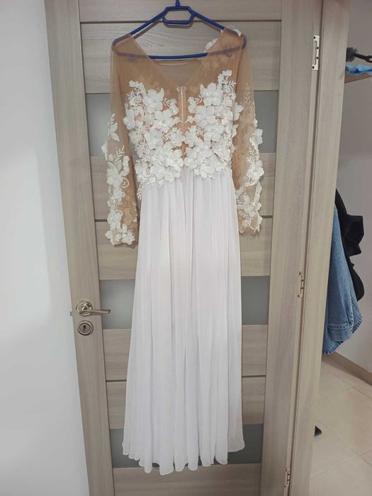 Rochie cununie nunta purtata o singura data