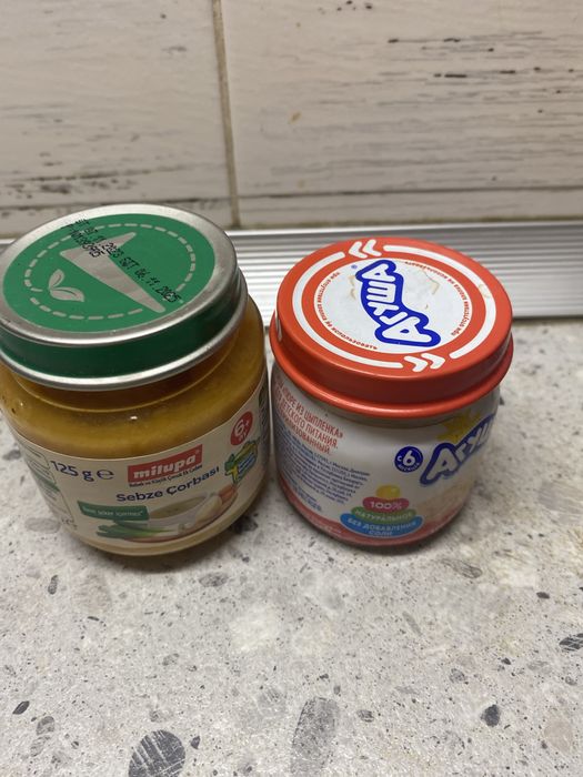 Детские пюре