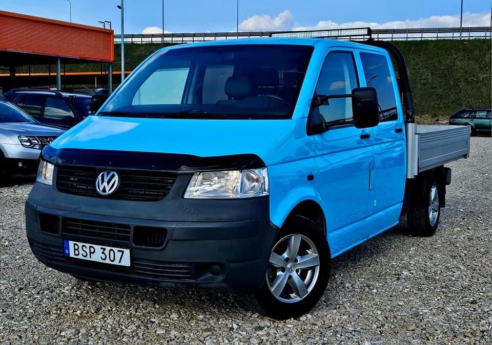 Vw T5 Doka 5Locuri An Fab.2009 1,9 Tdi Recent Adus !