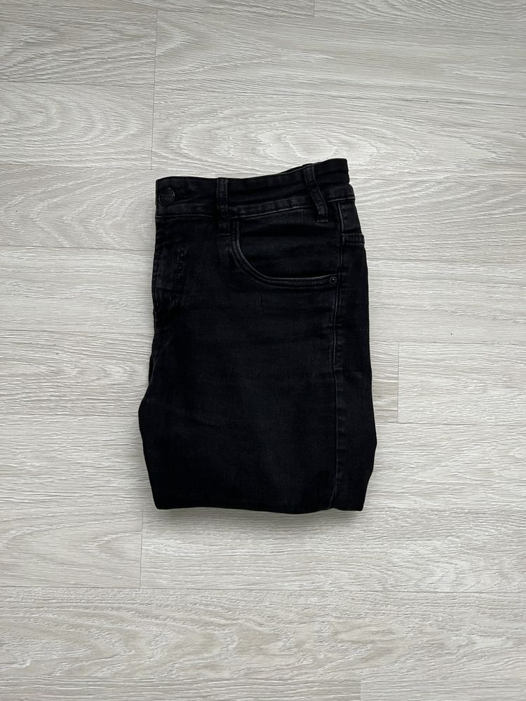 Blugi/Jeans Cropp Denim Negru | W30 L34 |