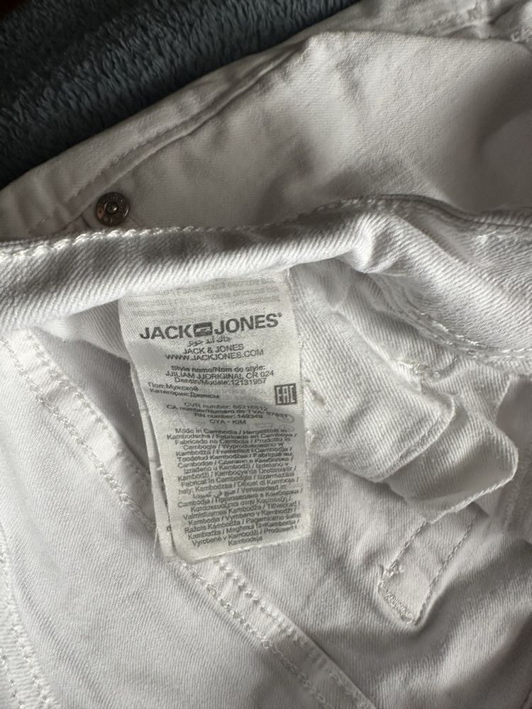 Бели дънки jack&jones