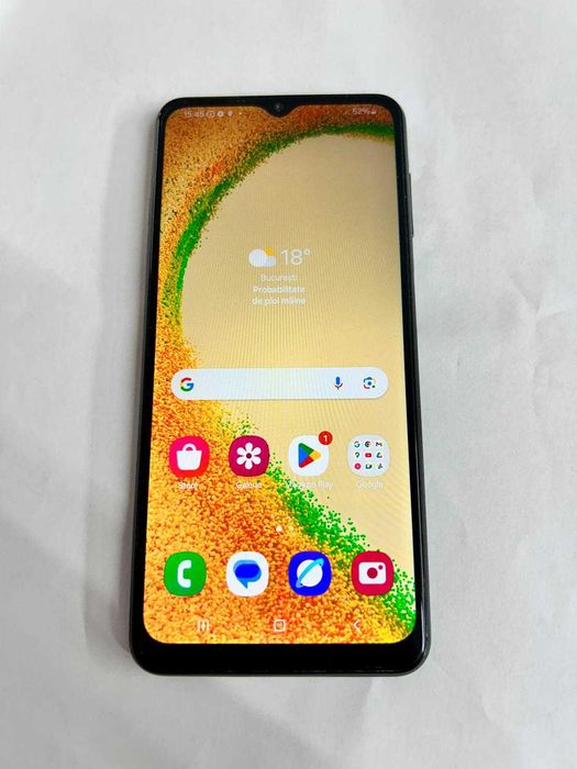 Samsung A04s negru impecabil card de memorie cadou