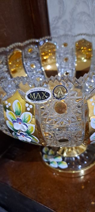 Чехословакия оргинал богема хрусталь 12 штук