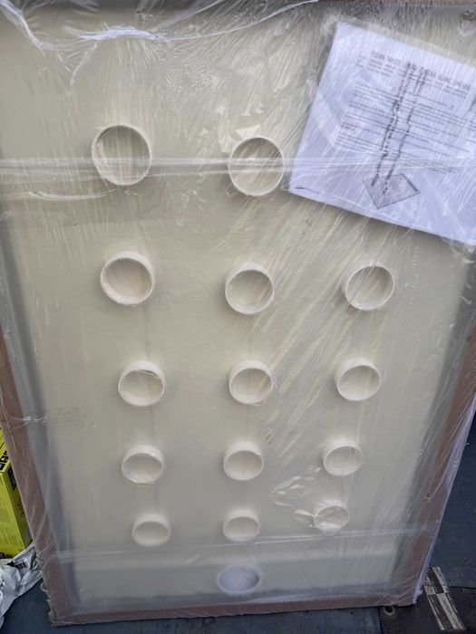 Aurlane FAC611 Cadita de dus efect de piatra alba