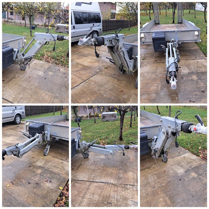 Remorca pentru utilaje  de 3,5 Tone An 04/2010 cu rampe stare perfecta