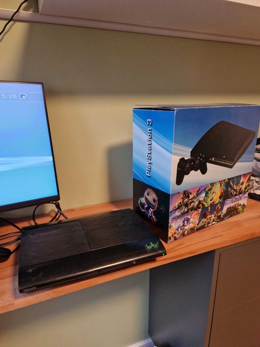 PlayStation 3 500gb ps3 70 игри джойстик плейстейшън
