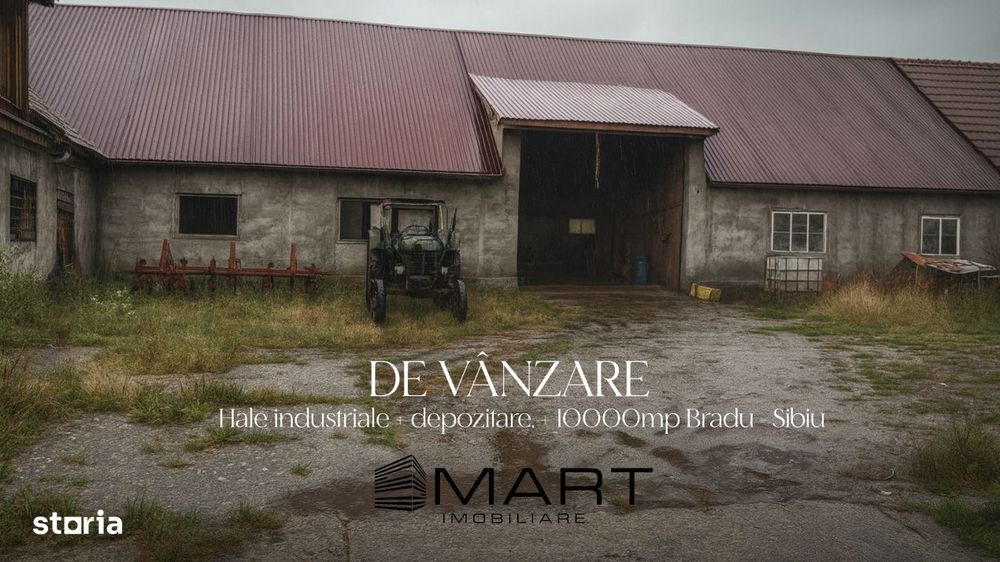 Spatiu industrial 5 camere zona Bradu - Sibiu