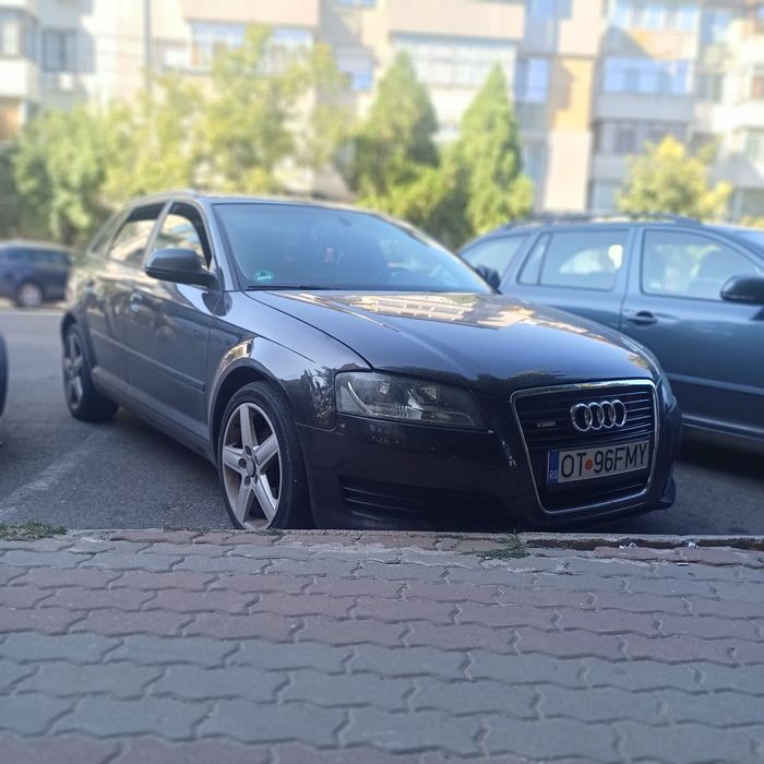 Schimb cu basculabilă 3,5 tone.. Audi A3 2.0 TDI 140cp euro 5