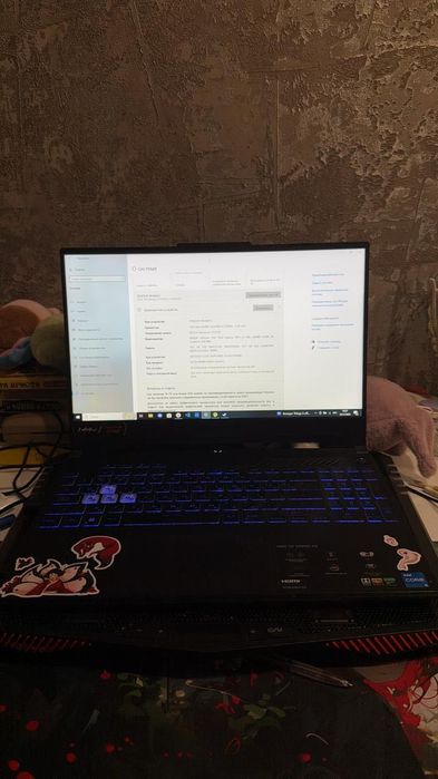 ASUS TUF gaming F15 16 ГБ / SSD 512 +1 ТБ /RTX 3050