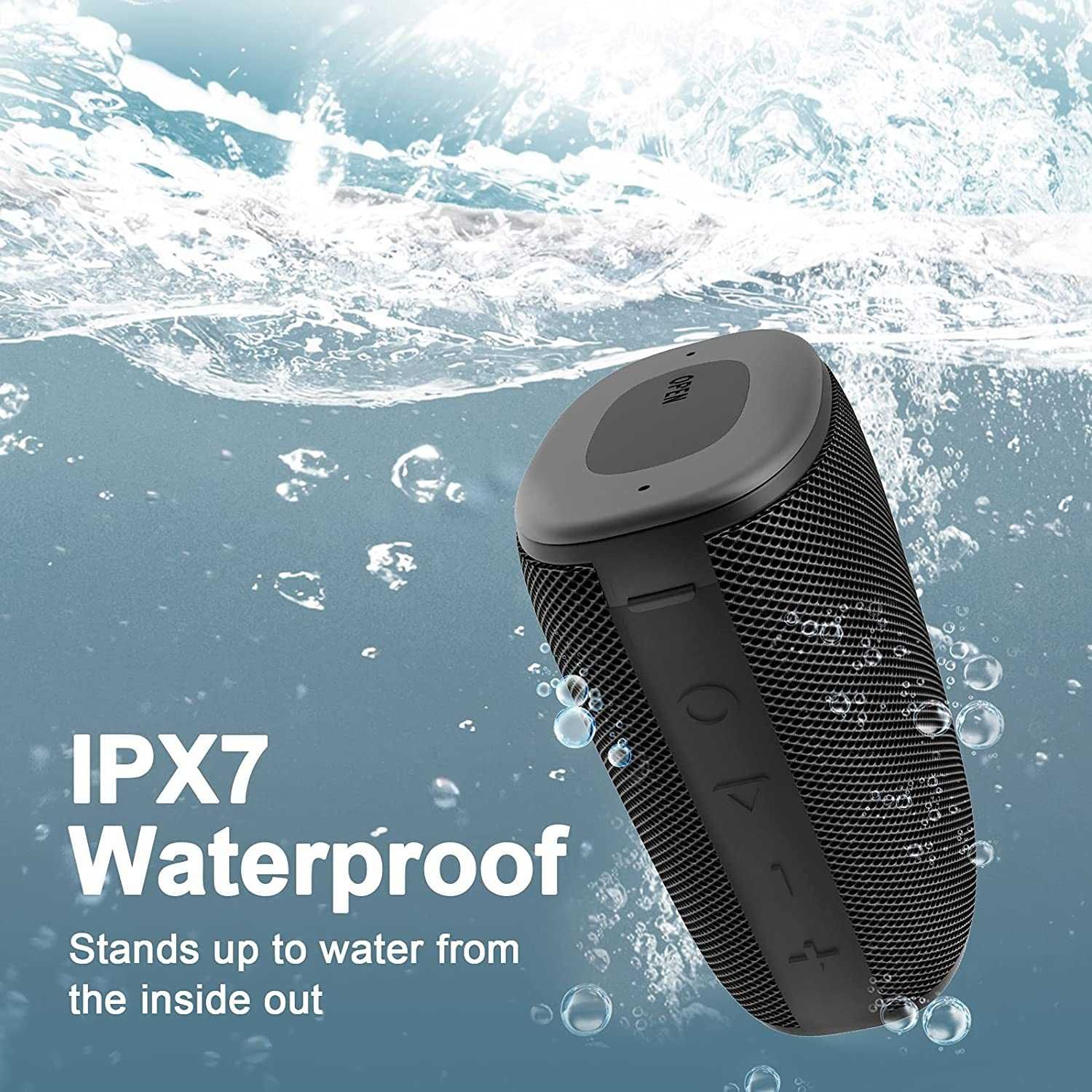 NOU Boxa bluetooth 5.0 Hadisala H2 IPX7 Waterproof