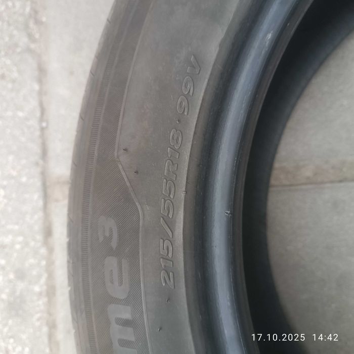 4бр.летни гуми Hankook 215/55/18