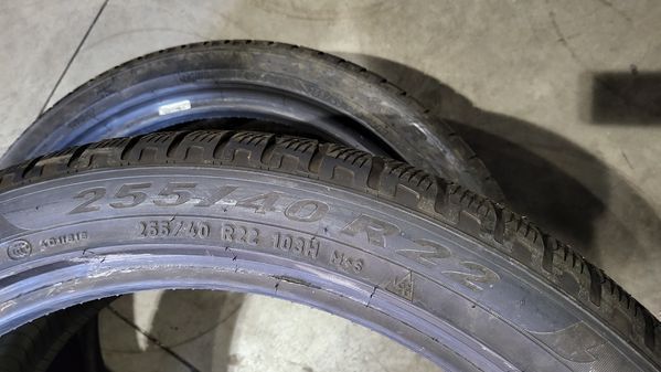 255/40/22 PIRELLI 4бр