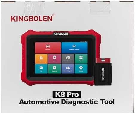 Професионален автомобилен скенер K8 PRO CAN FD DOIP активни тестове