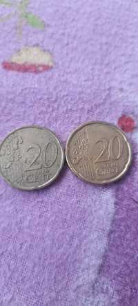 Monede 20 euro cenți