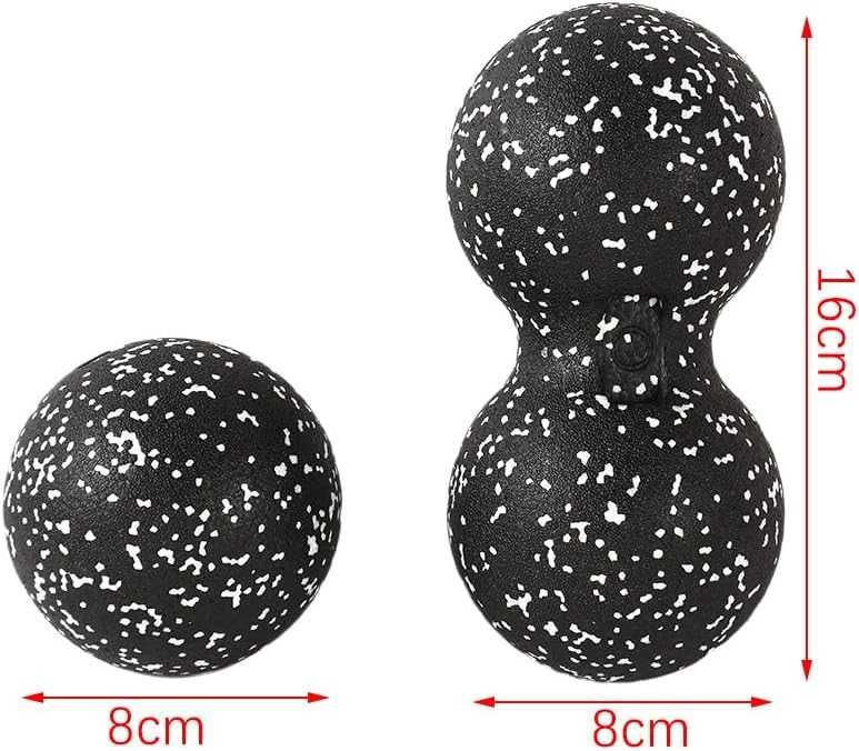 Set 2 mingi masaj 16 cm si 8 cm masaj miofascial relaxare si terapie