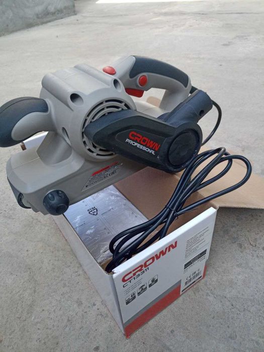 Ленточная шлифовальная машина CROWN CT13311