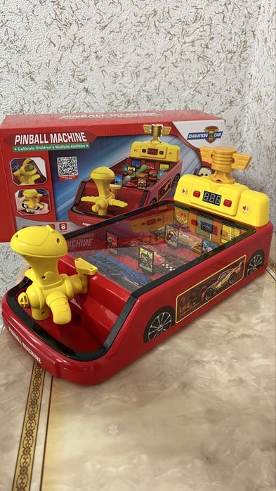 Cars Pinball O‘yinchoq – Bolalar Uchun Super Qiziqarli! 3+
