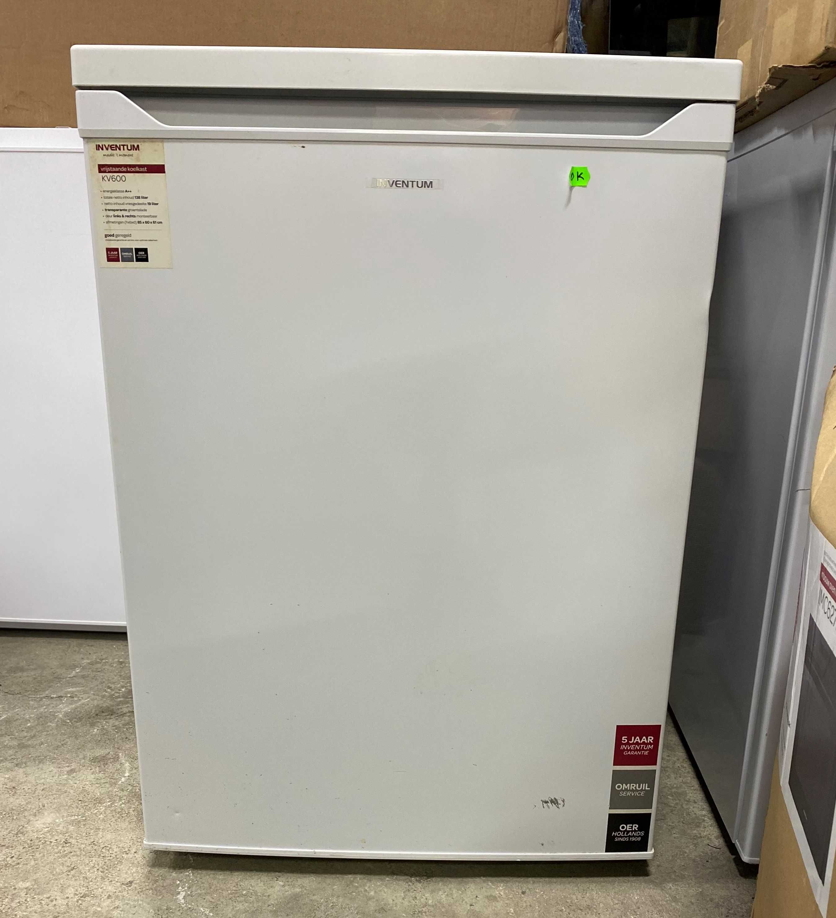 Самостоятелен хладилник Инвентум KV600
