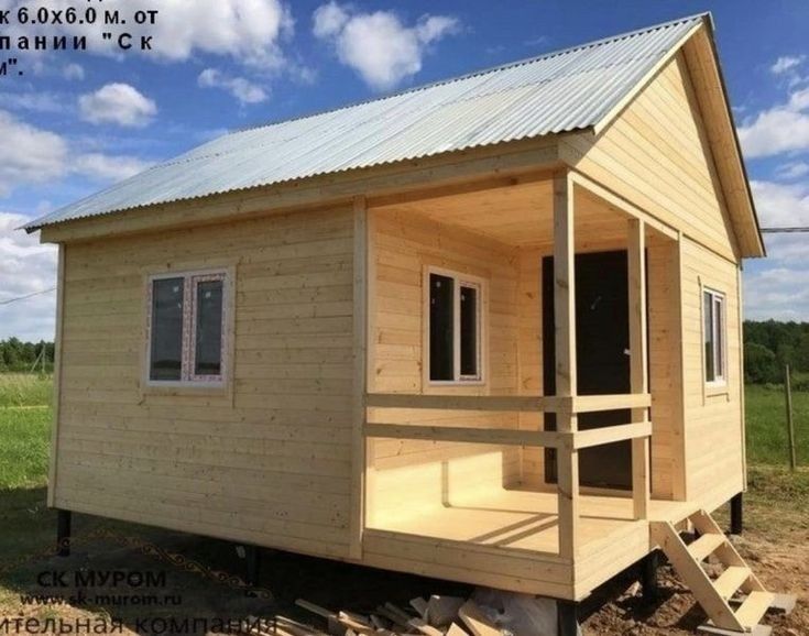 Case pe structura din lemn masiv