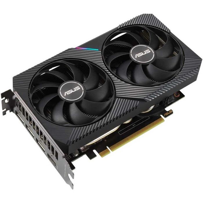 Placa video Gaming Asus GeForce RTX 3050 DUAL OC LHR 8GB Sigilata Noua