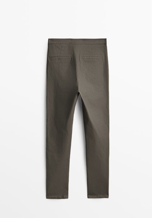 Pantaloni cerati Massimo Dutti