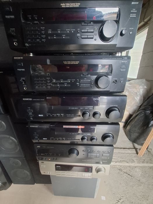 Stați amplificate cu tunere etc.model Sony,Kenwood,,jvc