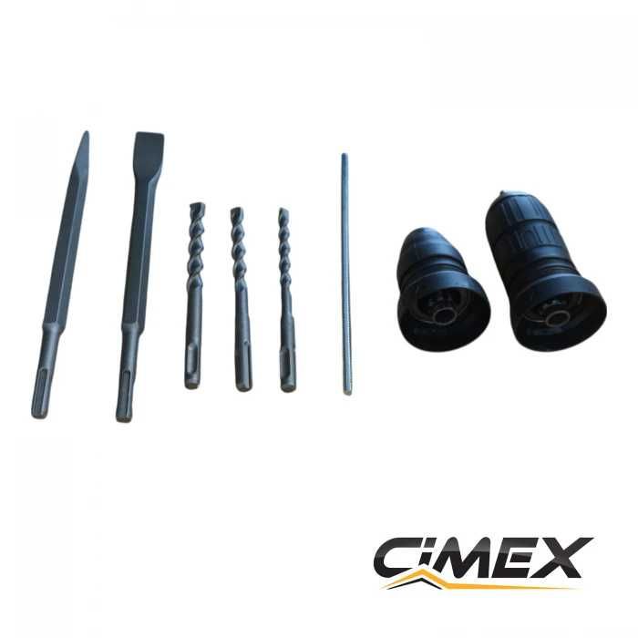 Перфоратор 3кг. + Линеен лазерен нивелир със зелен лъч