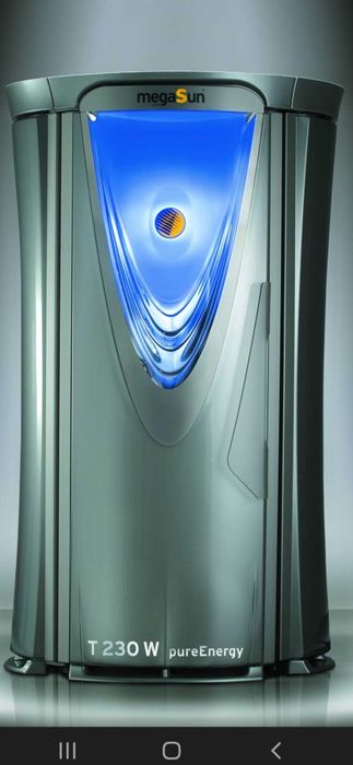 Най-мощния професионален вертикален солариум megaSun Т230