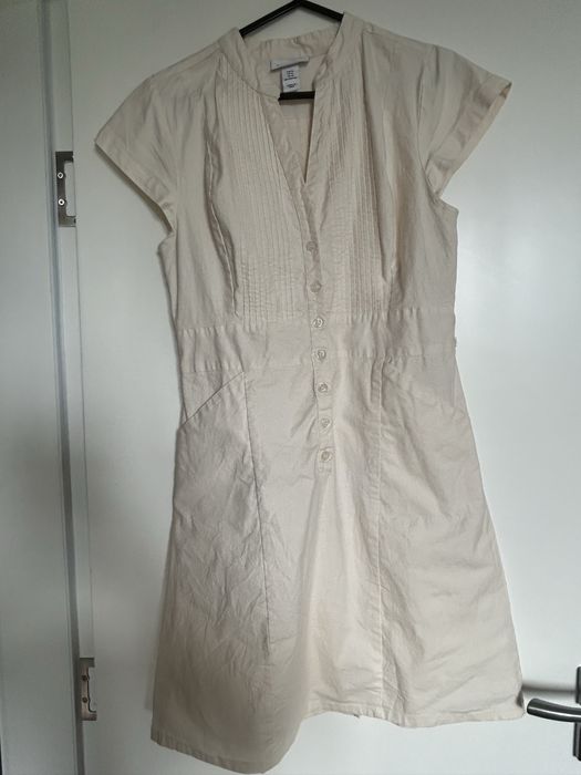 Дамски бял сукман