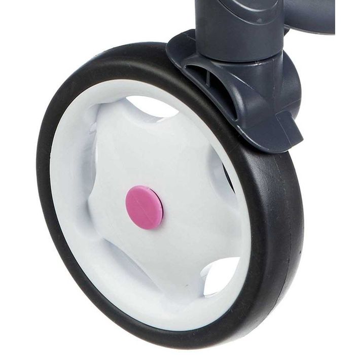 Carucior pentru papusi Smoby Quinny Combi 3 in 1 roz