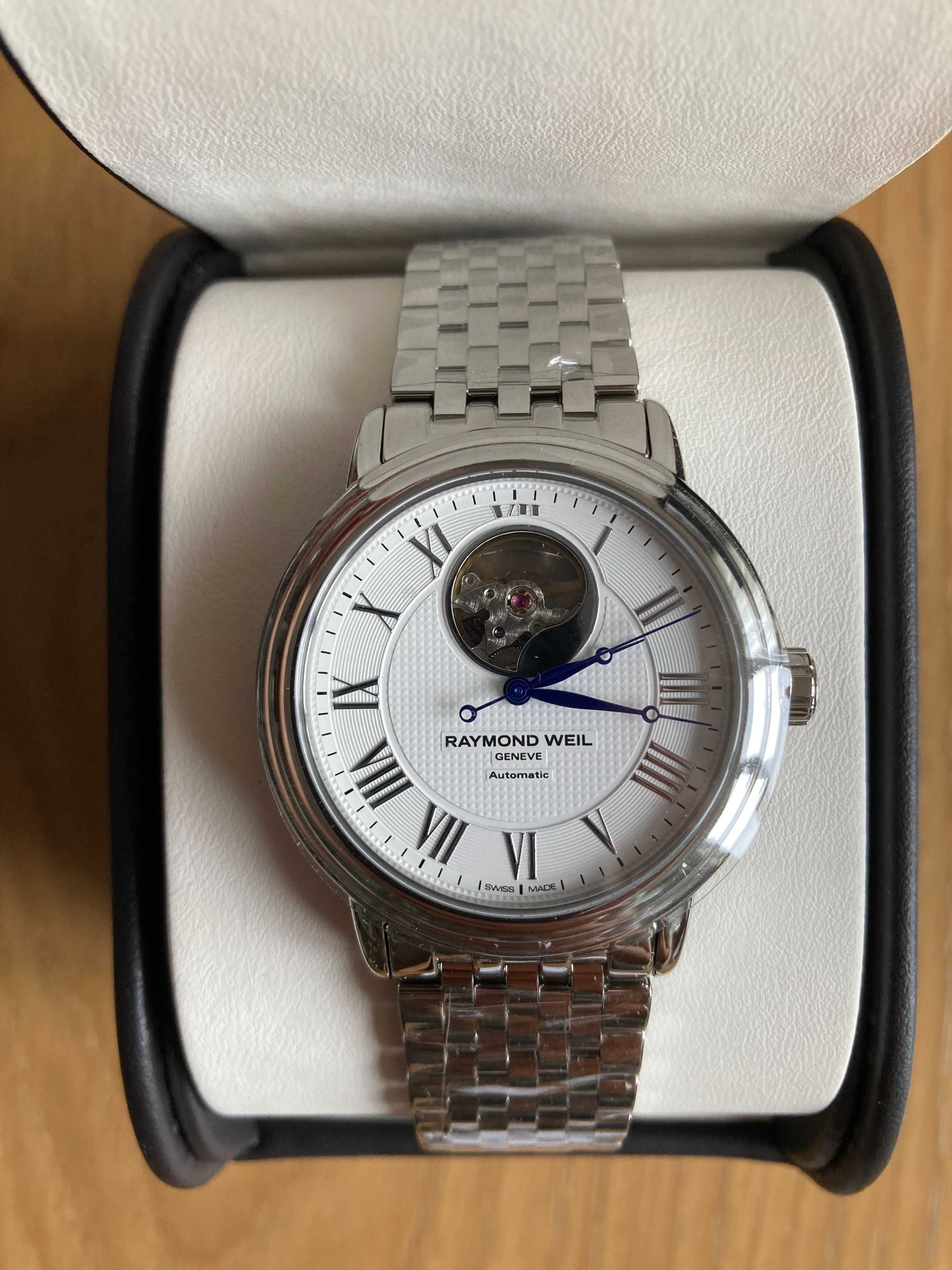 Aвтоматичен мъжки часовник RAYMOND WEIL "Maestro" 2827 Open heart